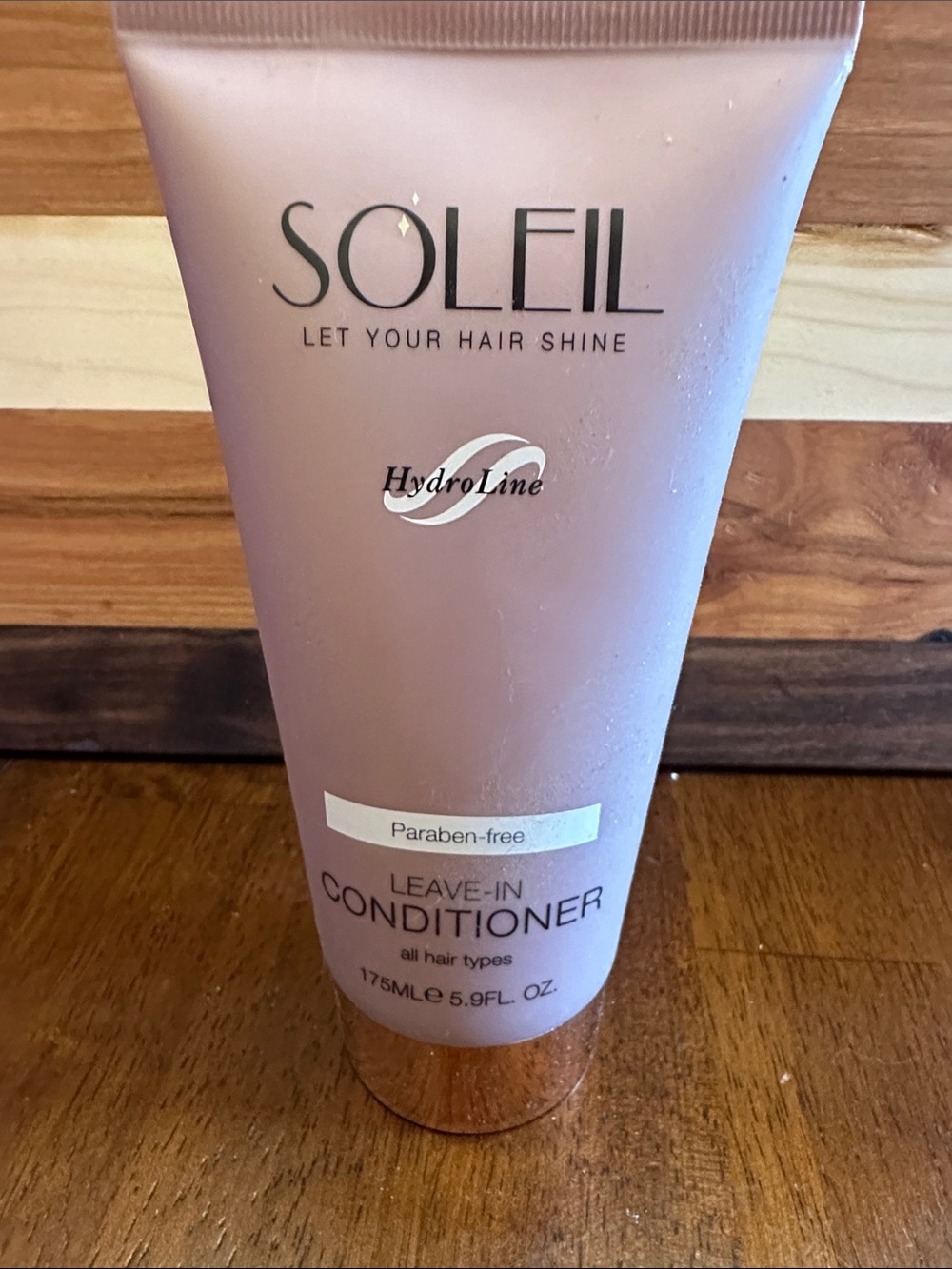 SOLEIL Pink Leave-In Conditioner - Paraben-Free HydroLine